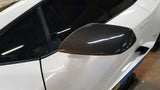 Huracan Mirror Caps (2PC) / Carbon Fiber (All LP Models)